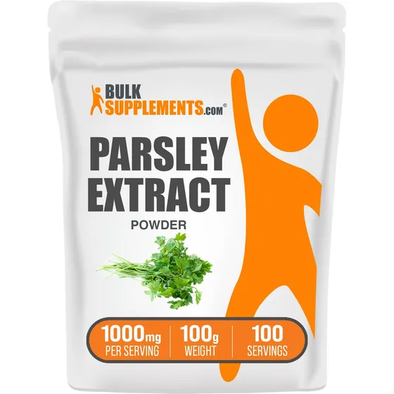 Suplemento Bulksupplements.com Extracto De Perejil En Polvo