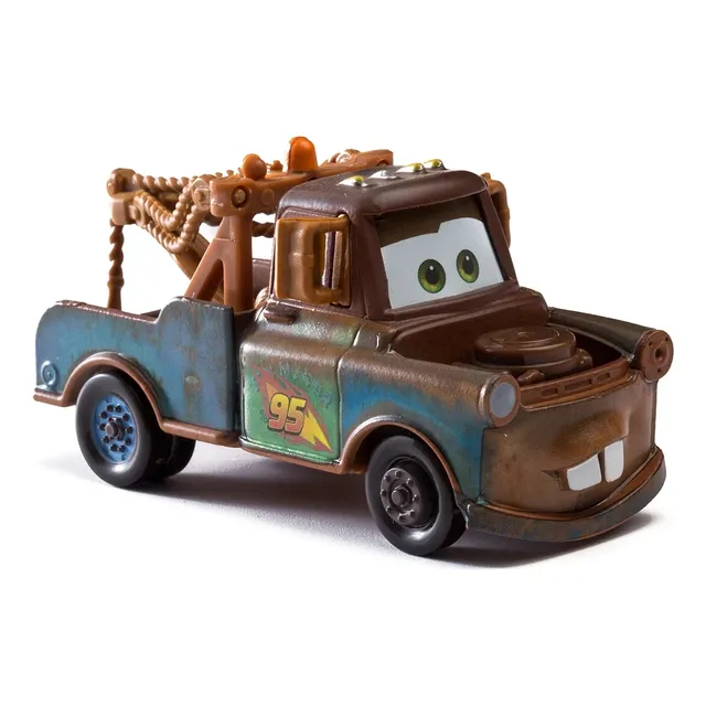 Rayo Mcqueen Cars Carro Figura Metal Pixar Copa Pistón