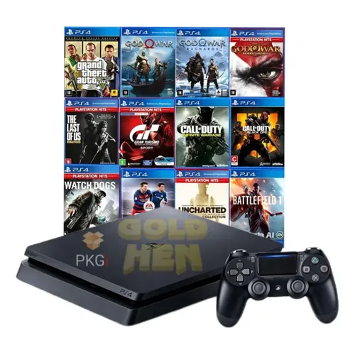 Sony PlayStation 4 Slim 1TB Consolas de jogos cor preto-azeviche