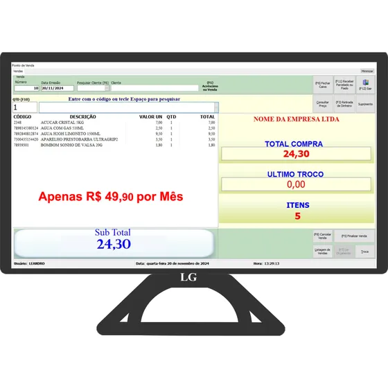 Sistema De Vendas E Controle De Estoque Para Tabacarias
