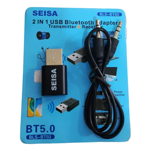 Receptor Emisor Audio Sonido Adaptador Usb Bluetooth 