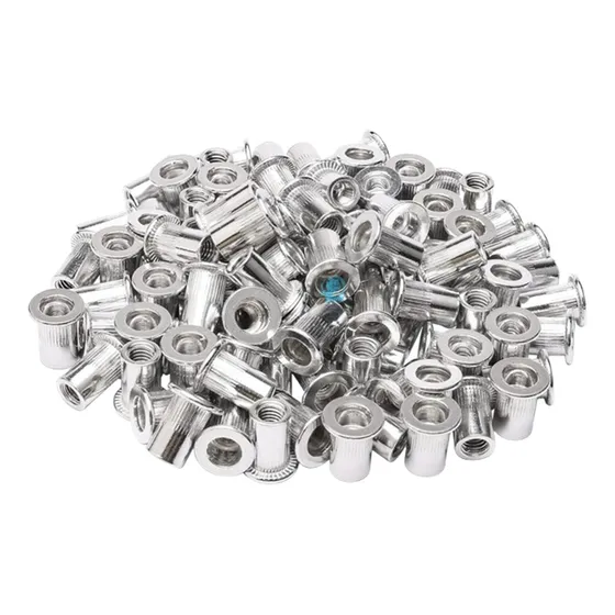 Remache Roscado Tuerca Aluminio M6  Cabez Ancha X 100guiller