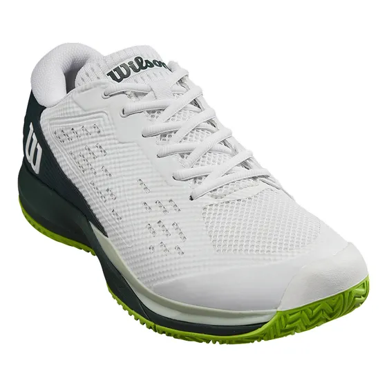 Championes Tenis/pádel Wilson Rush Pro Hombre -blanco/verde
