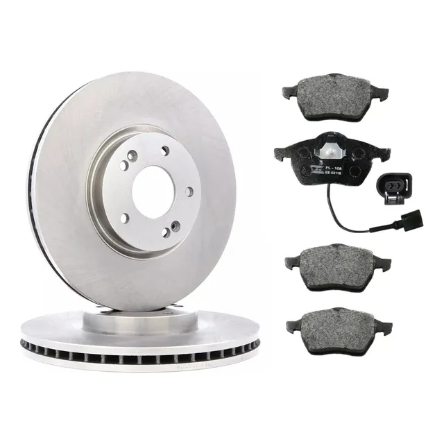 Kit Discos Y Pastillas Freno A3 Leon Toledo Bora Golf 1.8t