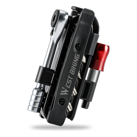 Kit De Herramientas De Reparación De Bicicletas, Llave De Tr Kit De Herramientas De Reparación De Bicicletas, Llave De Tr