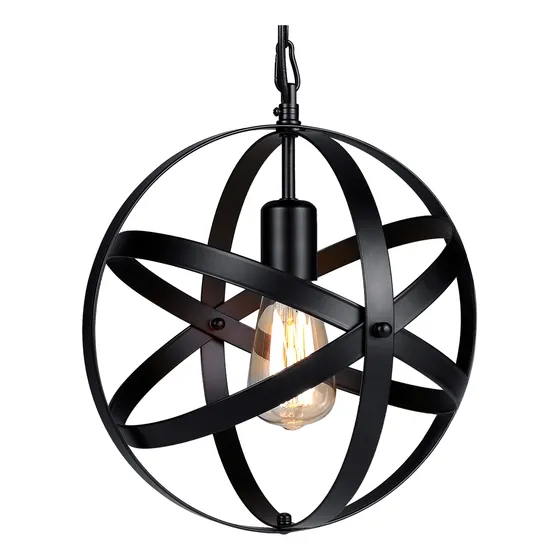 Lámpara Colgante Globe Industrial Plug-in E26