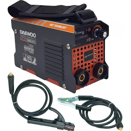 Soldadora Inverter Daewoo 100 Amp Mma Igbt Gris Frecuencia 50