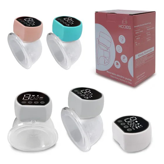 Extractor De Leche Automático KIDDOS Eléctrico Portátil Cómodo Practico Invisible, Para Viaje Compacto Ligero Ergonómico Silencioso Saca Leche Color Blanco