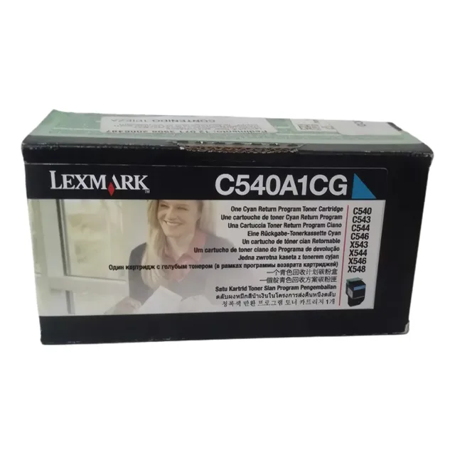 Cartucho Lexmark Cyan C540a1cg