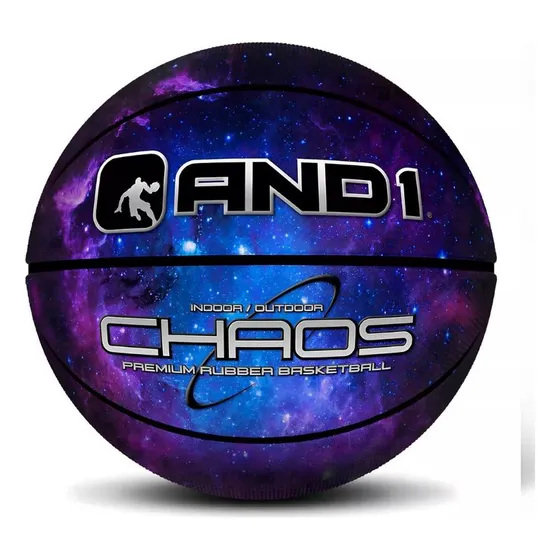 Balon Basketball N°7 And1 Chaos Galaxy Multicolor