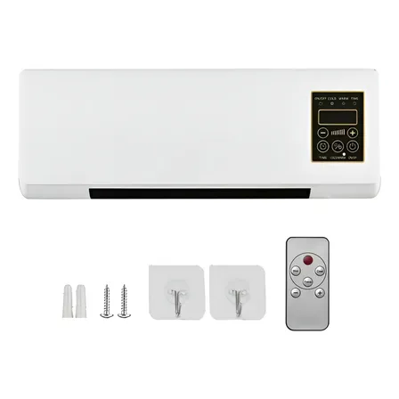 Climatizador Ambiente De Pared Frio/caliente +control Remoto 2.54 Cm Blanco Aire Ac