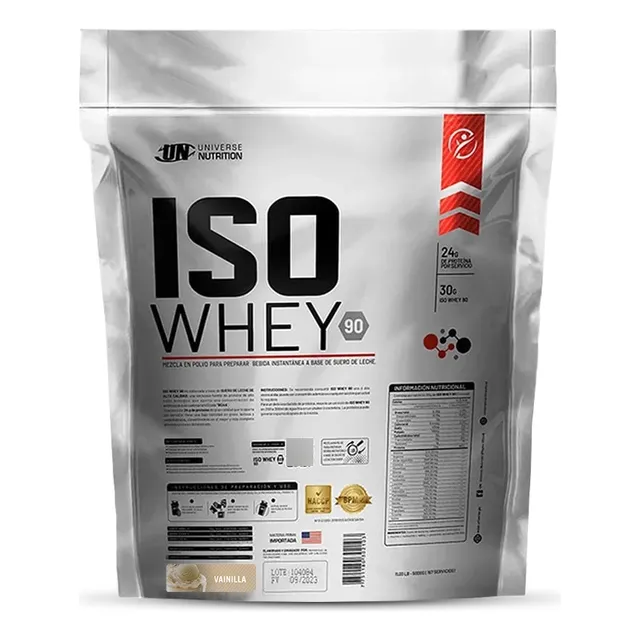 Proteina Iso Whey 5kg Vainilla Universe Nutrition