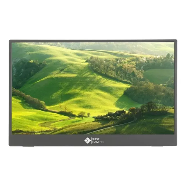 Monitor Gamer Shot Gaming 15.6 Sg156pm02 Color Negro
