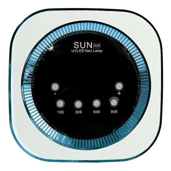 Cabina De Uñas Lampara Uv Manicuria Sun Mj09 30 Leds