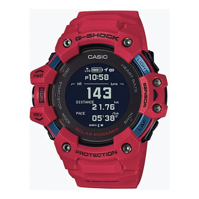 G Shock Gbd H1000 Ritmo Cardíaco Gps Sensores Fitness Solar 