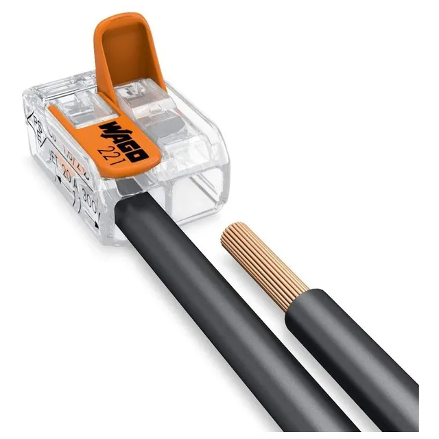 Conector De Empalme Rápido- Wago 221-412- Original Wago