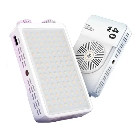Luz Led Bicolor Profissional 40w Flexível 2500-9000k 4400mah