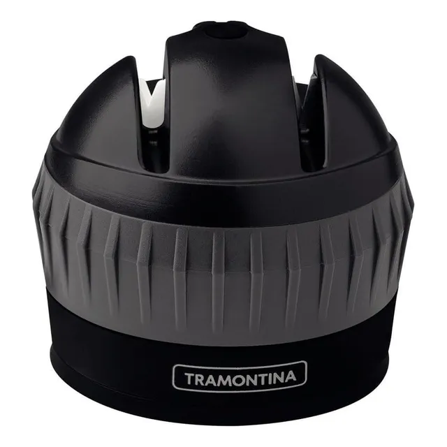 Afilador De Cuchillos Tramontina Para Su Cocina Color Negro Imagen