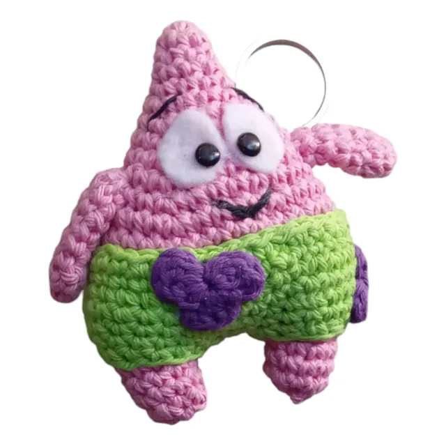 Llavero Muñeco Amigurumi
