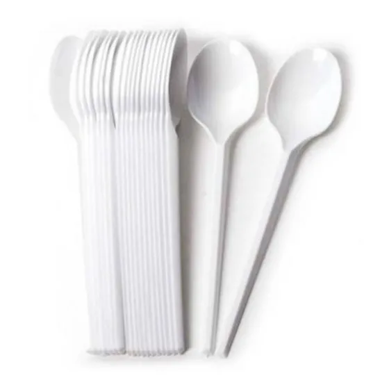 Cucharillas Para Postres Blanca 11cm Pack 500 Unid.