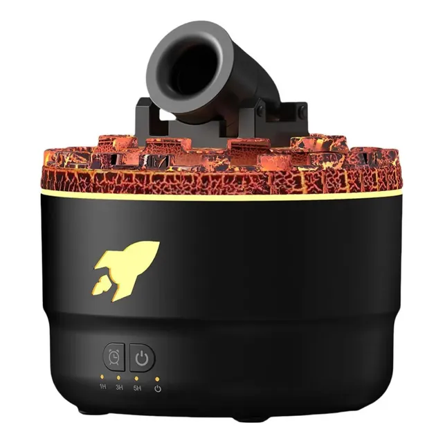 Humificador De Ambiente Aromatizador Cañon Viral Difusor Luz