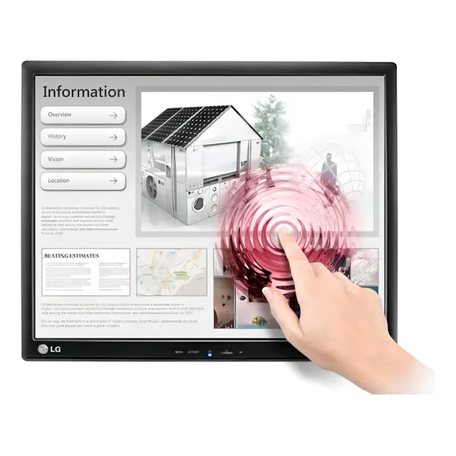 Monitor LG con pantalla de 17" 60Hz 127V y resolución HD