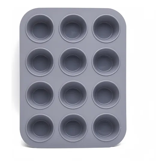 Molde De Silicona Para Muffins 12 Cavidades Cookstyle
