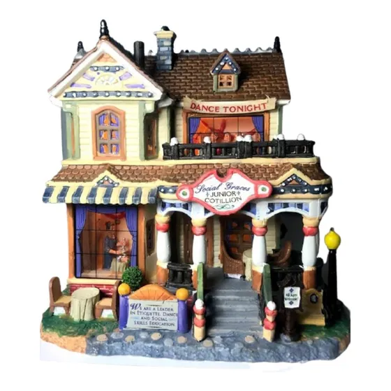 Villa Navidad Lemax Regalo Casa  Colección: Social Graces  