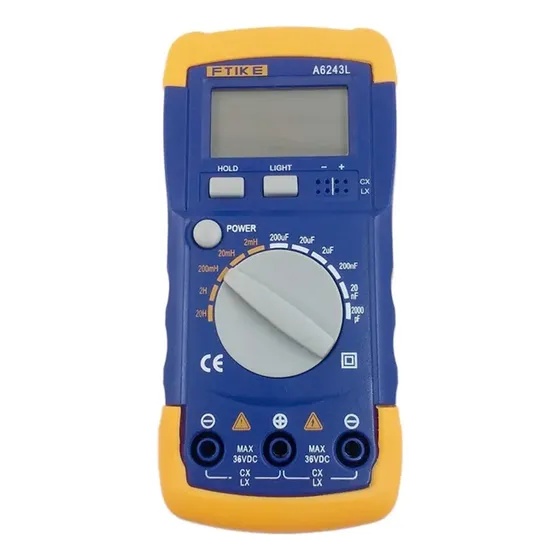 Tester Multimetro Digital Equus