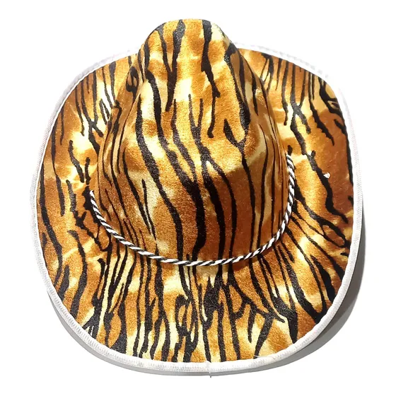 Sombrero Safari Animal Print Premium - 5 Soles Cotillón