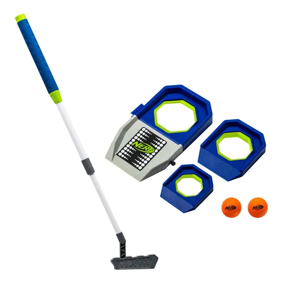 Nerf Set Palo De Golf Accesorios Trick Shot Franklin Atrix