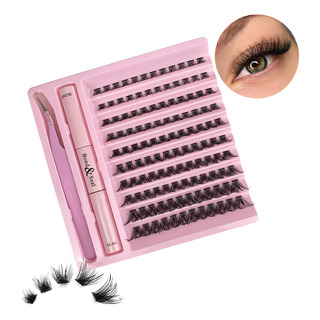 Kit De Pestañas Postizas Mink Para Diy Un Solo Cluster Lashe Kit De Pestañas Postizas Mink Para Diy Un Solo Cluster Lashe