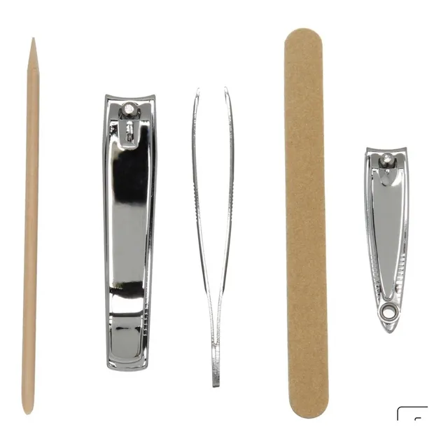 Juego De Corta Uñas, Pinza Y Lima. Kit 5  Equate Essential 
