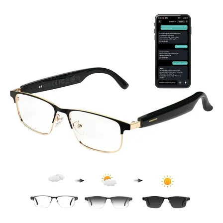 Lentes Inteligentes Traductor Ia Fotocromáticos