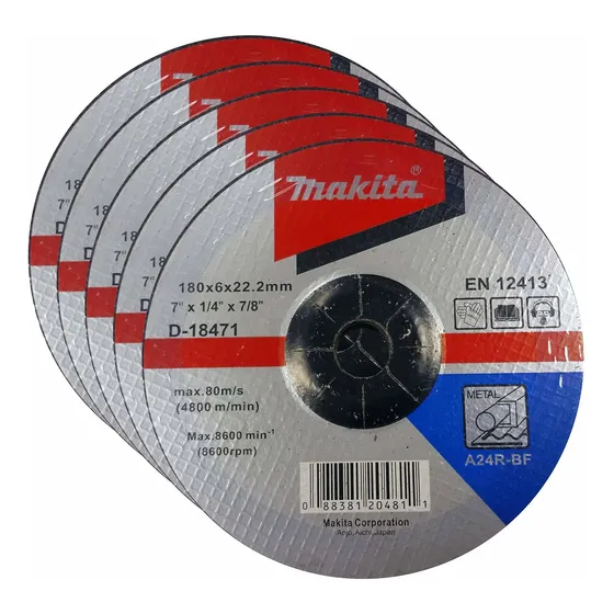 Makita 5 Pack Muela Molienda 7 Para Amolaora Rectificado
