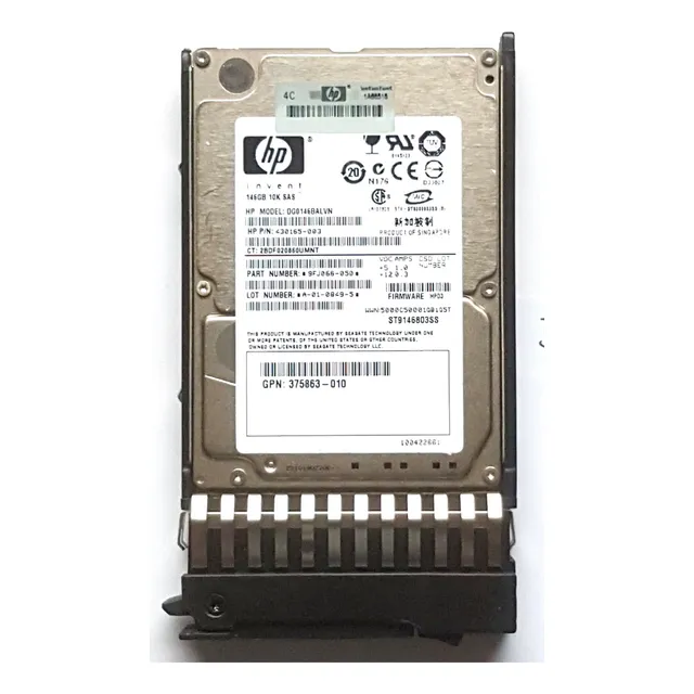 Disco Duro Seagate 146gb 10k Sas 2.5,servidor,9fj066-040