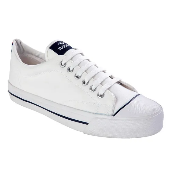 Zapatillas Unisex Adulto Ajuste Cordones Color Blanco Topper