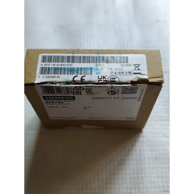 Siemens 6es7 134-6hb00-0ca1 Analog Input Module