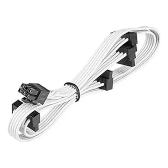 Cabo Original Fonte Modular Corsair Sata 4pin Branco