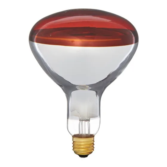 Lampara Infrarroja 250w Kinesiología Criaderos Calor Secado Luz Rojo