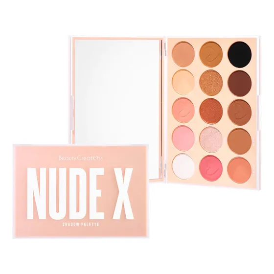 Paleta De Sombras Para Ojos Nude X 15 Tonos Beauty Creations Color De La Sombra Nudex
