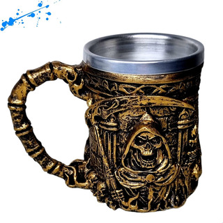 Caneca Chopp Cerveja Caveira Crânio Morte Caneca Chopp Cerveja Caveira Crânio Morte
