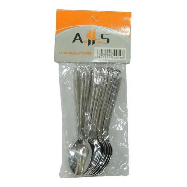 Set D 2 Docenas Cucharitas Café Postre Cucharilla Acero Inox