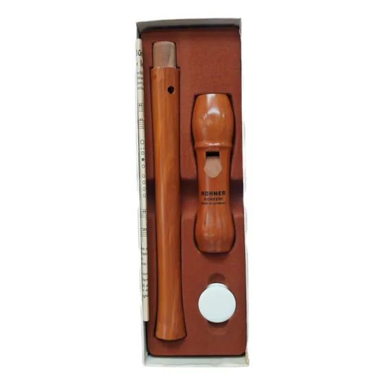 Flauta Dulce De Madera Hohner Soprano-c 9501