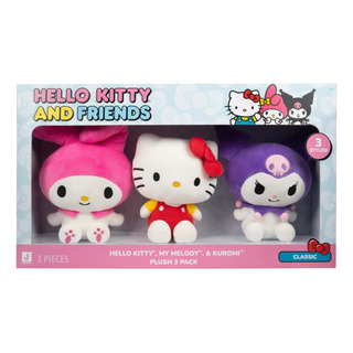 Set Peluches Hello Kitty And Friends, Kuromi, My Melody Set Peluches Hello Kitty And Friends, Kuromi, My Melody