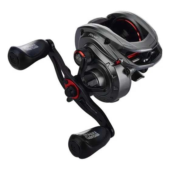 Reel Abu Garcia Max 4 60 Gris Oscuro Gris Oscuro Izquierdo