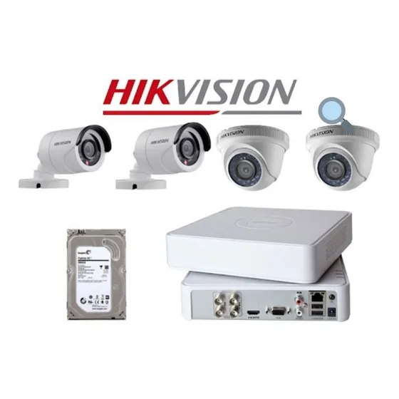 Combo De Cámaras Hikvision 4k 8m.pixel Instalación Pregunte 