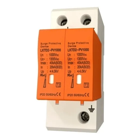 Protector Descargas Atmosféricas 1000vcc 2p 40ka Pararrayos