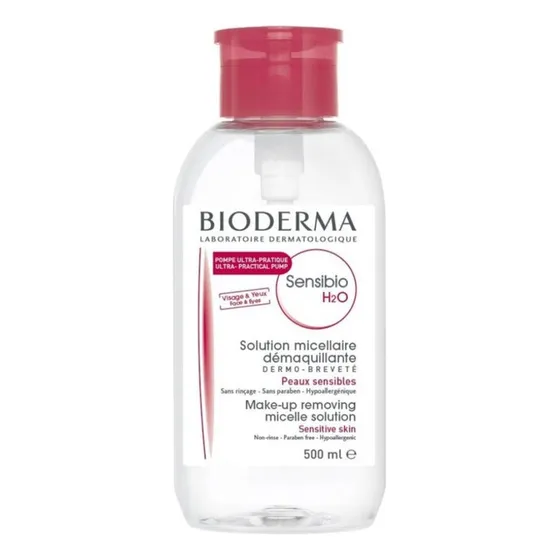 Agua Micelar Bioderma H2o Desmaquillante Piel Sensible