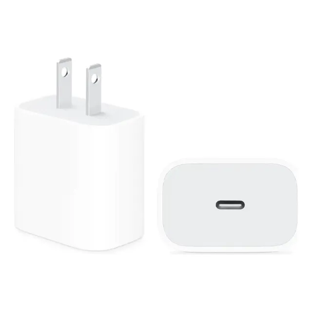 Cargador Apple 20w Usb-c Lightning To Usb Blanco
